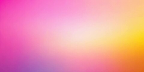 Obraz premium Blurred abstract glowing pastel pink and yellow gradient background for modern design projects