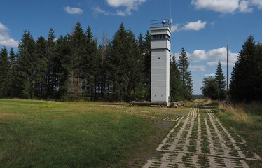 Kontrollturm an der ehemaligen Grenze, Harz