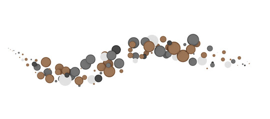 gold  Rainfall: Astonishing 3D Illustration of gold  Confetti Shower