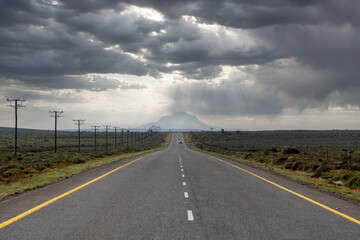 Scenic route from Cape Town to Kgalagadi Transfrontier Park