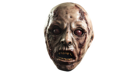 portrait of a person with a mask