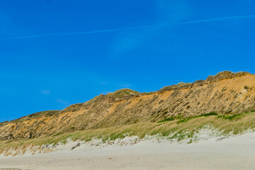 Rotes Kliff Sylt im Sommer