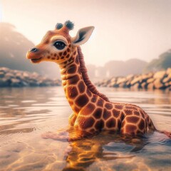 Obraz premium Giraffe