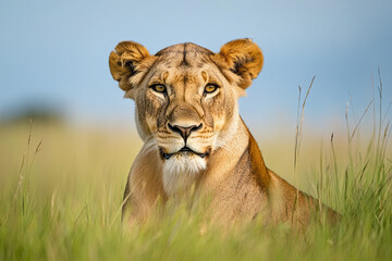 Obraz premium Photography safari with wildlife in Africa