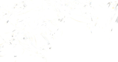 Abstract White Lines on Black Background