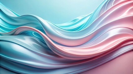 Pastel pink and blue fluid background with a minimal and natural luxury composition, close-up