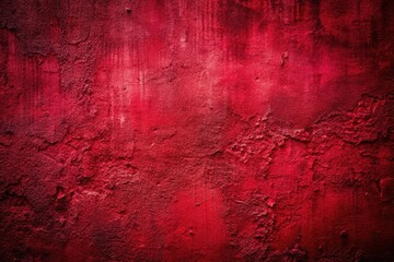 Obraz premium Dark Grungy Red Concrete Wall Background for Textures and Design Projects or Abstract Art Displays