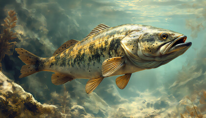 Fototapeta premium fish in the water