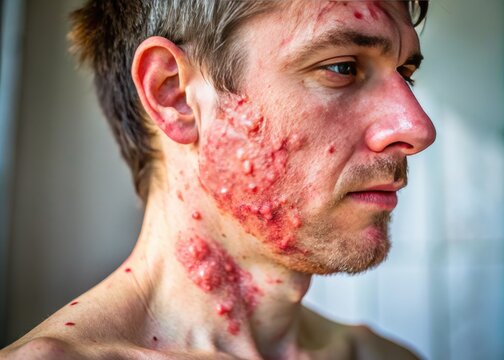 Detailed Images of Hidradenitis Suppurativa Skin Condition and Its Symptoms for Medical Reference