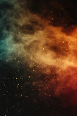 Vibrant explosion of colors