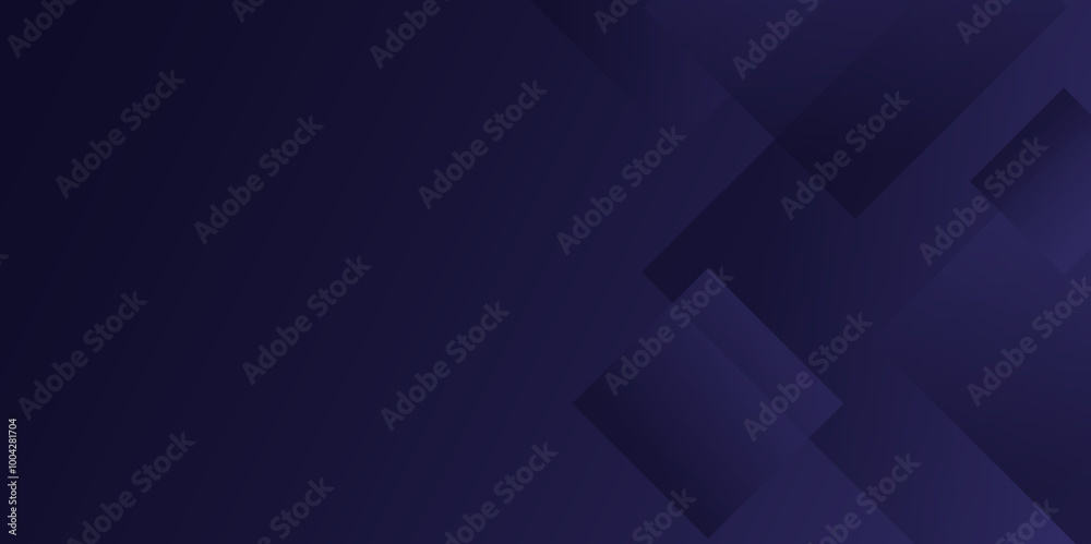 Aufkleber Abstract modern blue stripes or rectangle layer overlapping with shadow background. abstract dark blue background with layered dimension. Vector illustration design for business corporate presentation