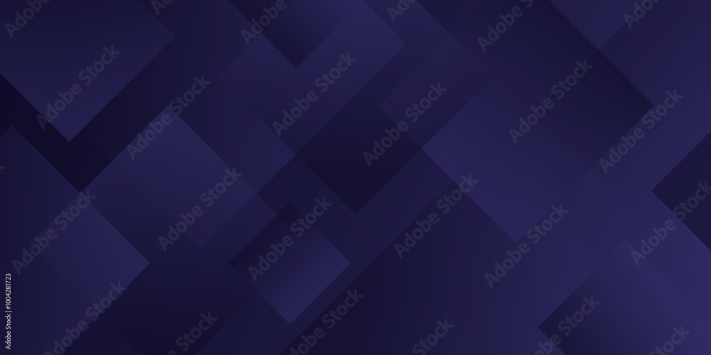 Aufkleber Abstract modern blue stripes or rectangle layer overlapping with shadow background. abstract dark blue background with layered dimension. Vector illustration design for business corporate presentation