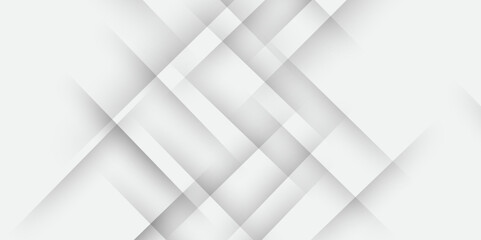 Obraz premium Elegant abstract background with grey lines with shadow. modern abstract gray line light dynamic shape composition background. Gray and white geometric background with copy space. , Modern design. 