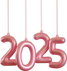 pink new year 2025