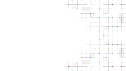 Minimalistic vector texture with linear squares pattern. Creative idea of modern design with abstract geometric background