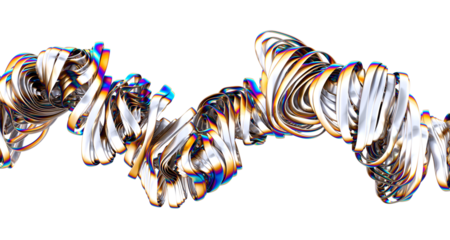 Chromatic 3D Background: A Kaleidoscope of Vibrant Colors