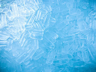 Ice cubes background, ice cube texture or background It makes me feel fresh and feel good, In the summer, ice and cold drinks will make us feel relaxed, Made for beverage or refreshment business.