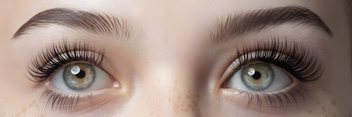 close up of eye with make up