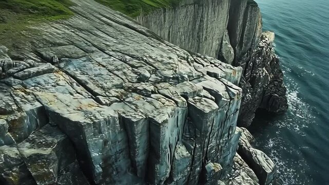 Dramatic Coastal Cliffs