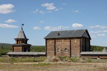 Holy Trinity Trifonov Pechenga Monastery. The northernmost monastery in the world. Russia, Murmansk region