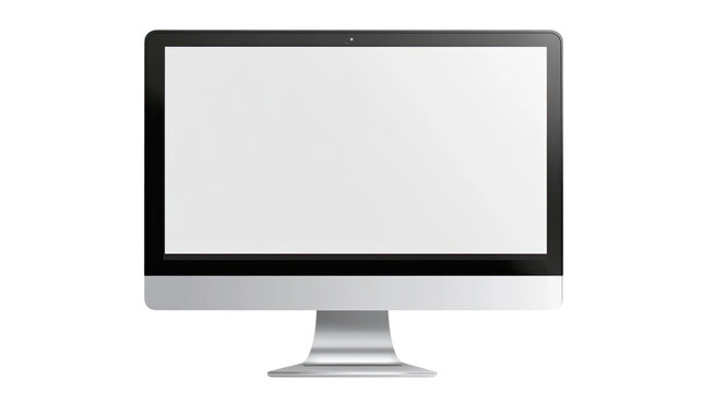 recommend clip art: A silver laptop with an open screen on a white background, representing technology and communication in a business setting
