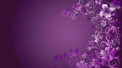 Elegant Simple Design on Purple Background: A Chic and Minimalist Vision. Admire the Beauty and Simplicity.