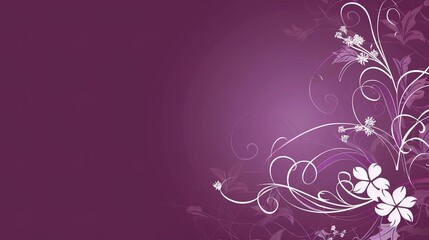Elegant Simple Design on Purple Background: A Chic and Minimalist Vision. Admire the Beauty and Simplicity.