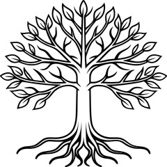 Symmetrical Tree of Connection