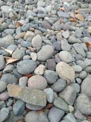 pebbles on the beach