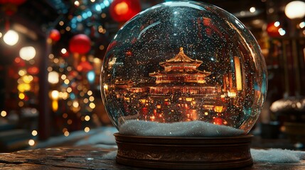 Forbidden City in autumn