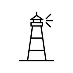 Nautical line vector icon