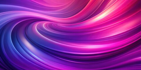 Abstract Purple and Pink Swirling Gradient Background with Smooth Flowing Colors