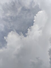 blue sky with clouds