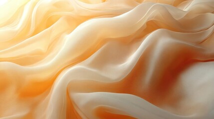 Obraz premium soft beige and orange gradient background blending seamlessly evoking a sense of calm and warmth perfect for spring or autumn designs soft and inviting aesthetic