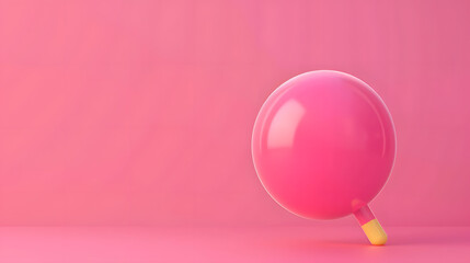 Fototapeta premium Slogan Icon Advertising Design 3D