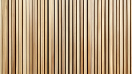 Obraz premium Wall made of wood. Wooden panels made of vertical slats. Maple pattern texture