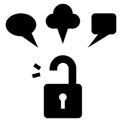 self expression glyph style icon