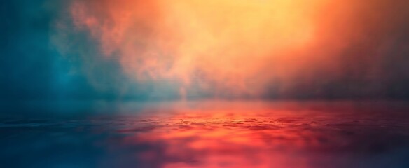 Abstract Blurred Background With Gradient Colors