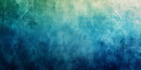 Abstract Blue and Green Gradient Background