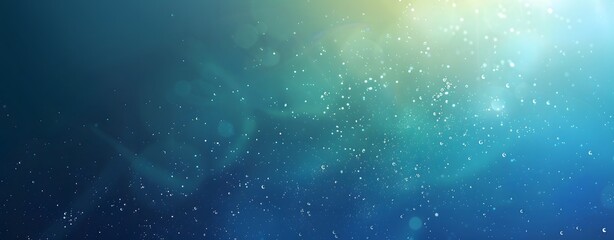 Abstract Blue Green Gradient Background with Light