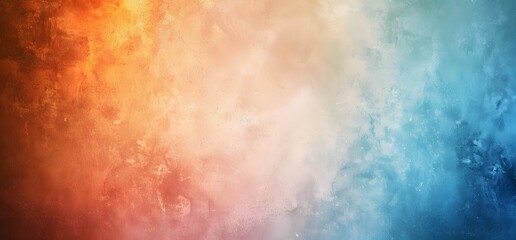 Fototapeta premium Abstract Gradient Background, Blue, Orange, Brown
