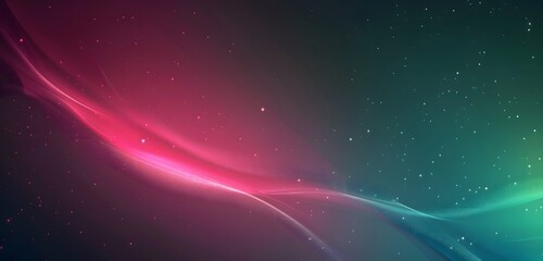 Abstract Gradient Background with Pink, Blue and Green Colors