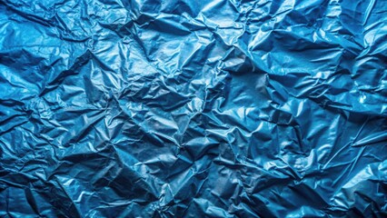 Obraz premium Abstract textured blue foil background design for digital projects and creative artwork