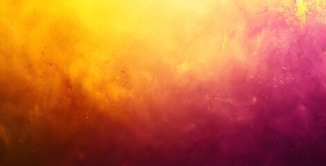 Impressionist Style Gradient Background with Yellow, Orange, and Pink Tones
