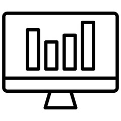 Analytics Icon Element For Design