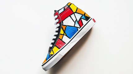 sneakers on white background