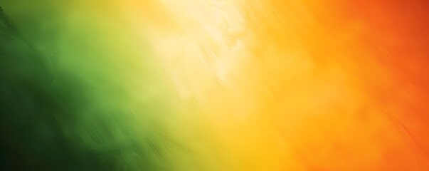 Obraz premium Abstract Orange Green Gradient Background