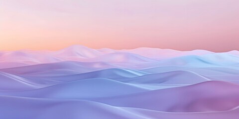 Abstract Pastel Gradient Landscape Background