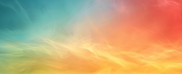 Abstract Gradient Background with Blurry Edges