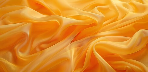 Fototapeta premium Abstract Yellow Fabric Texture Background